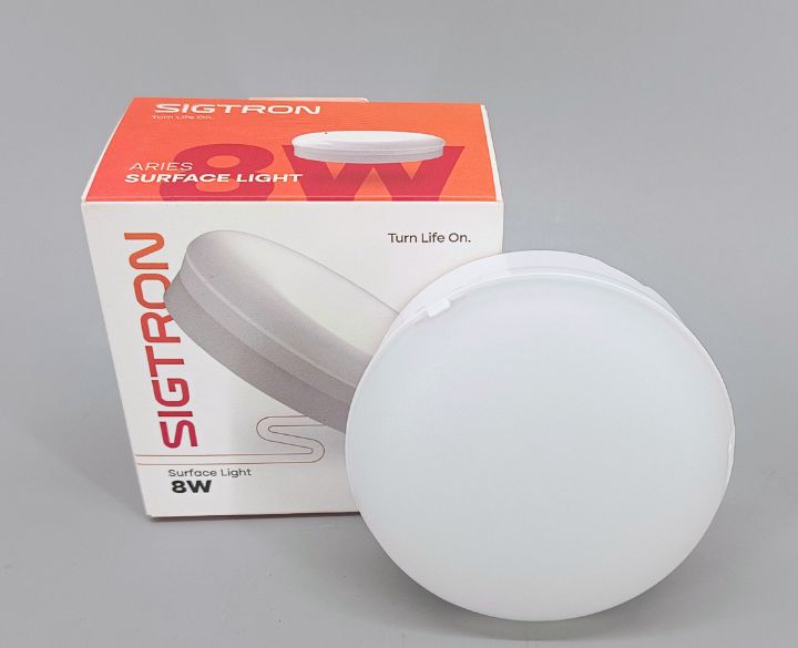 Aries LED Surface Panel Round White Body